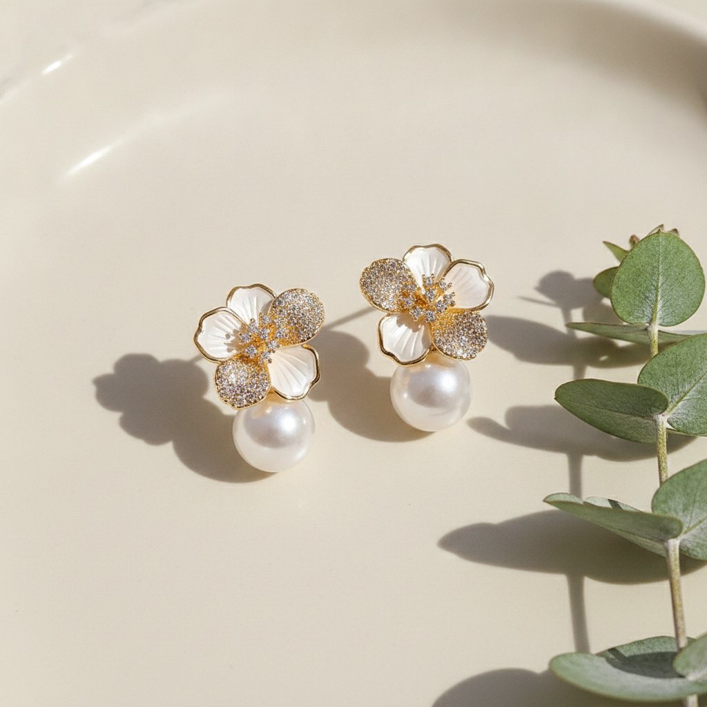 Ondina Pearl Earrings