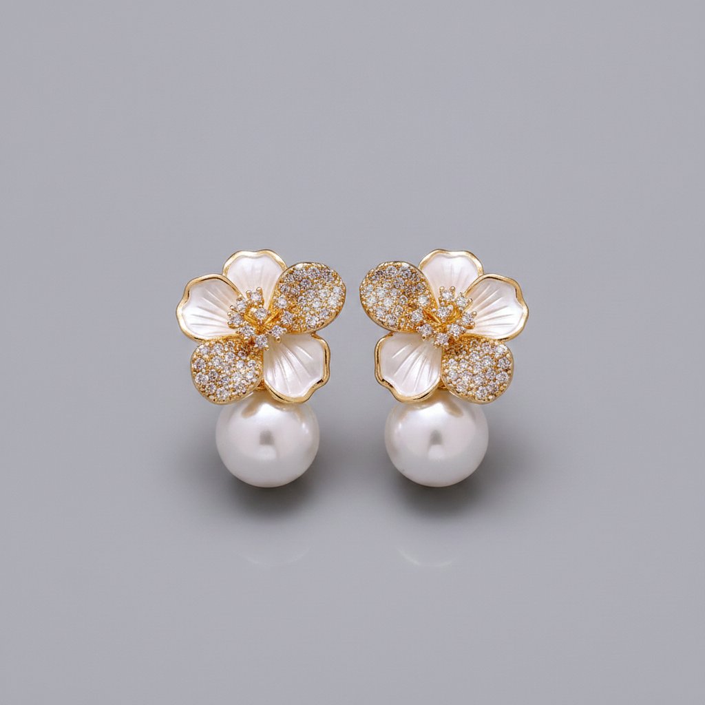 Ondina Pearl Earrings