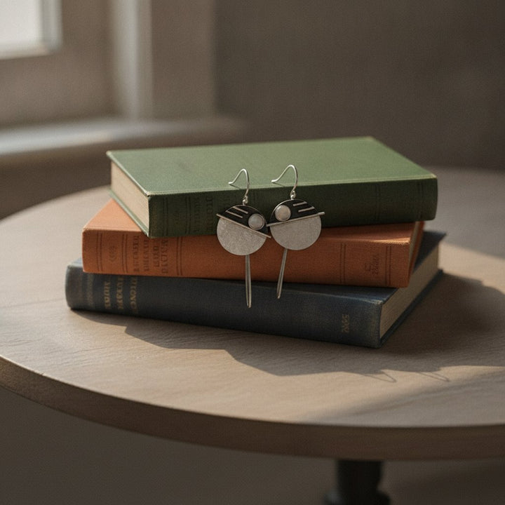 Adeline Moonstone Earrings