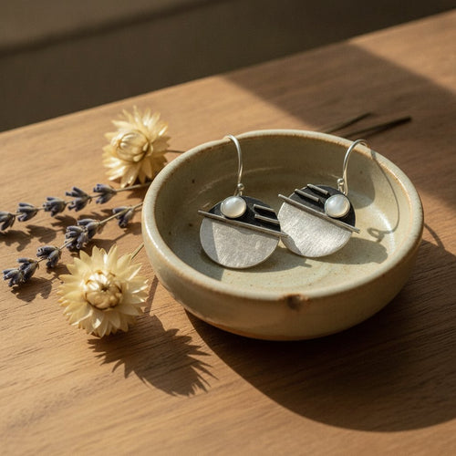 Adeline Moonstone Earrings