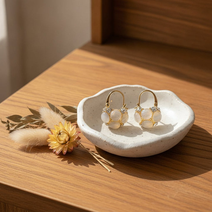 Emmeline Pearl Earrings