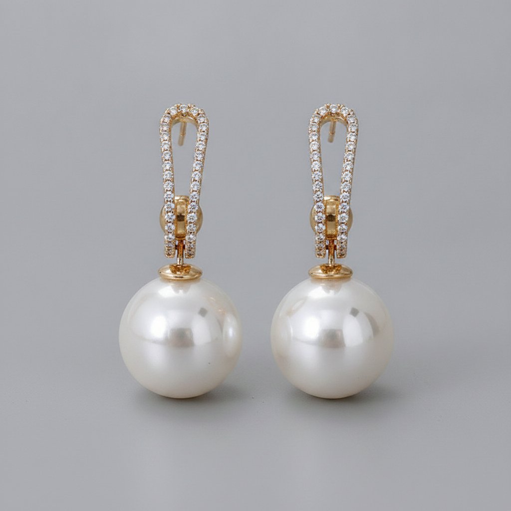 Emmeline Pearl Earrings