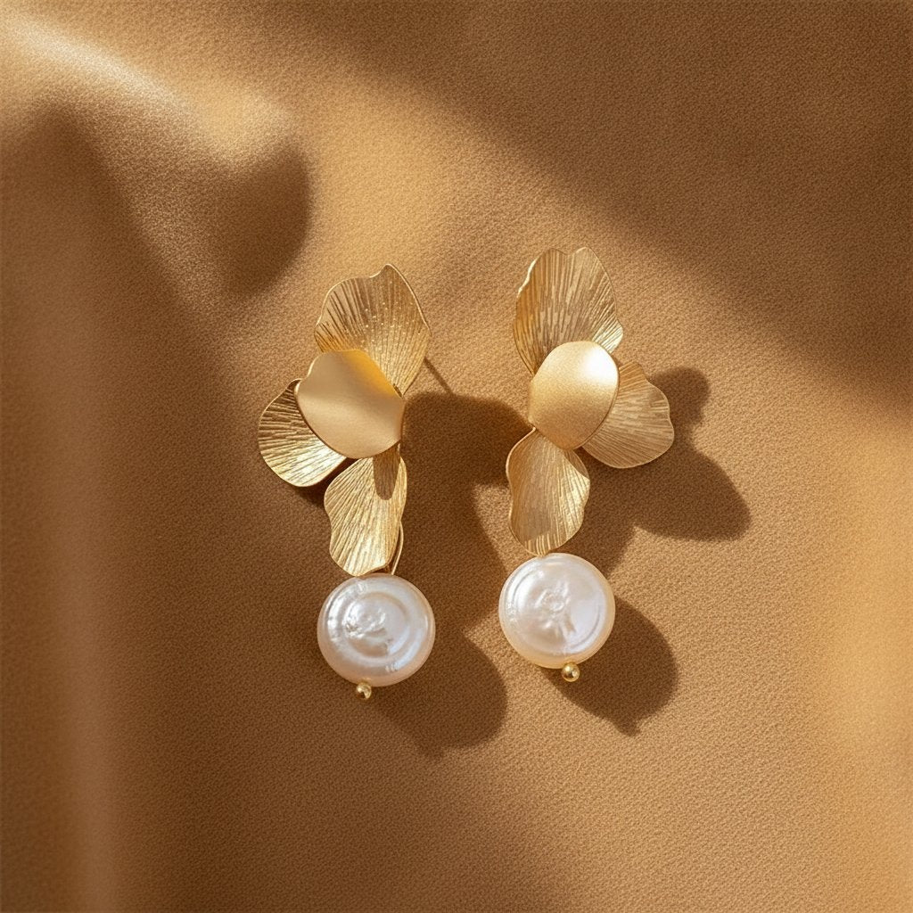 Ambre Pearl Earrings