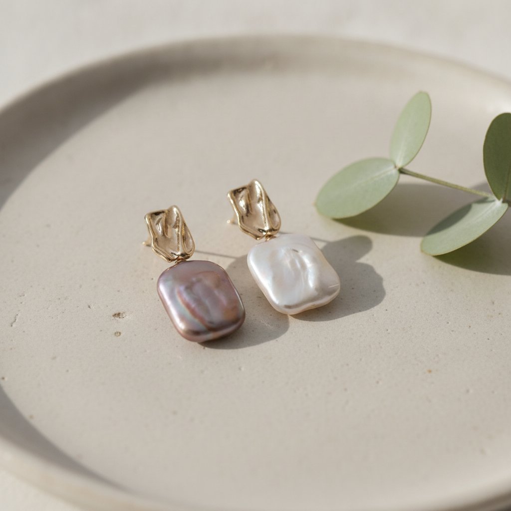 Ambre Pearl Earrings