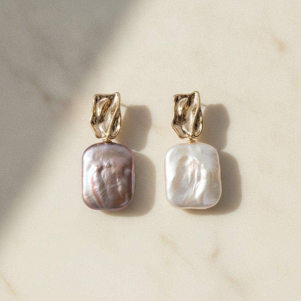 Ambre Pearl Earrings