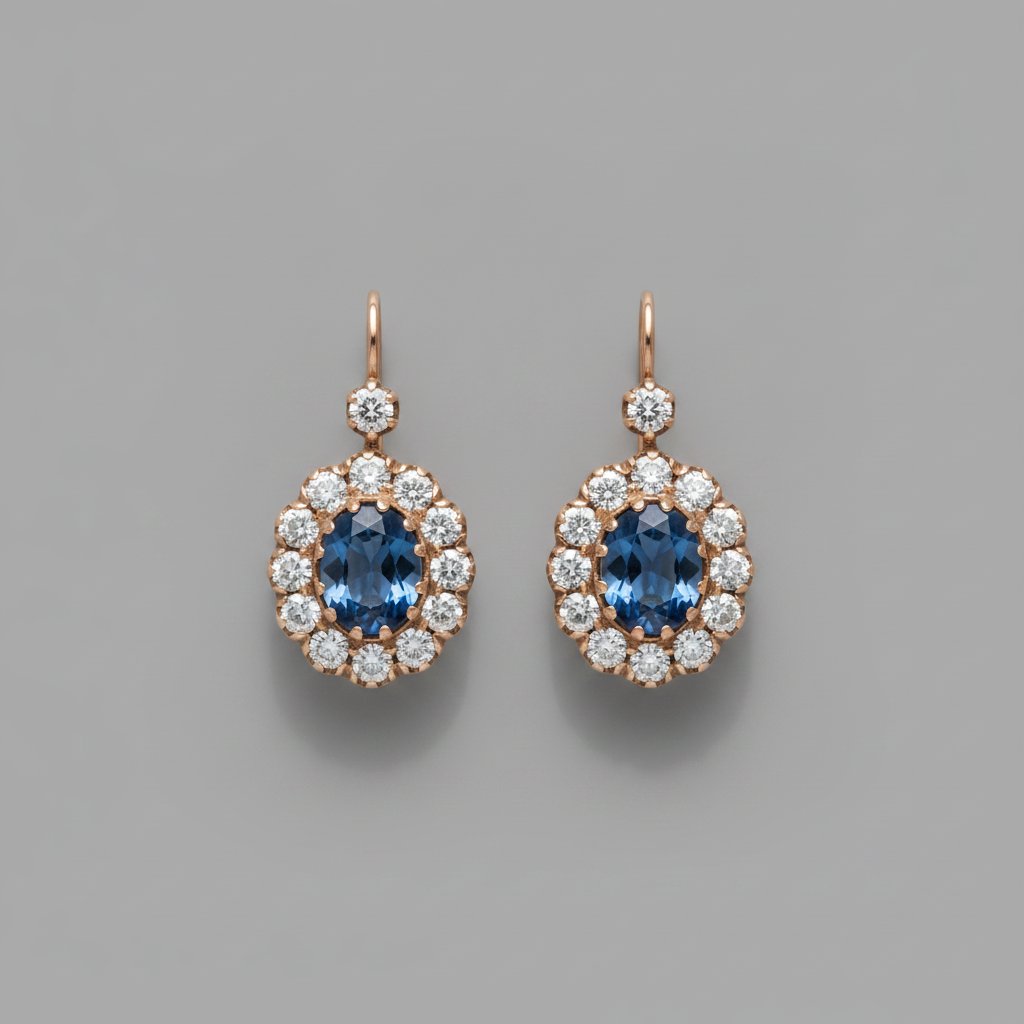 Ambre Vintage Earrings