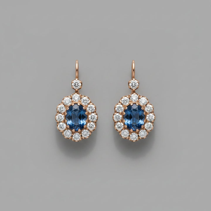 Ambre Vintage Earrings