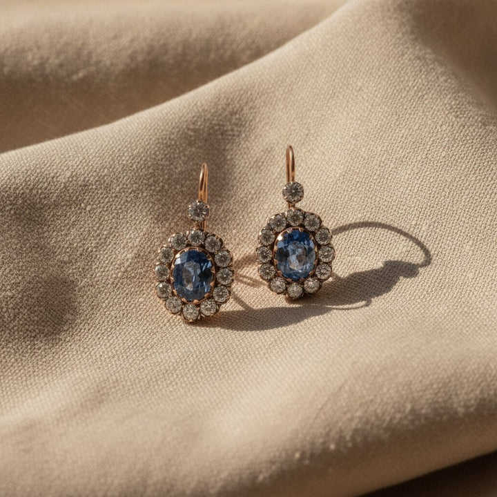 Ambre Vintage Earrings