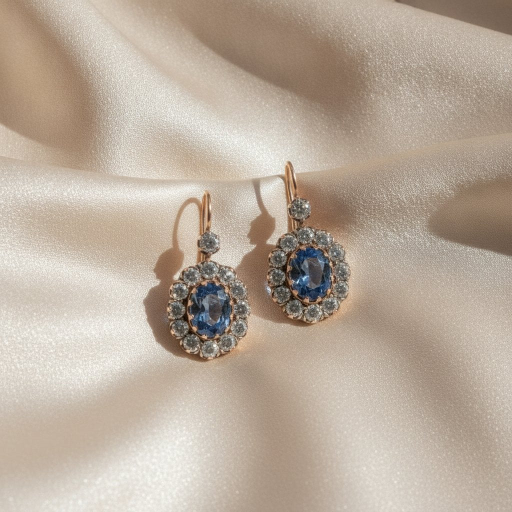 Ambre Vintage Earrings