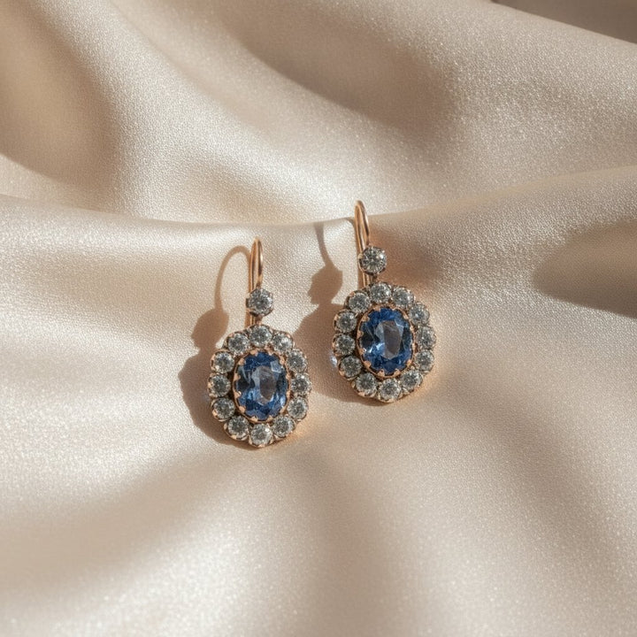 Ambre Vintage Earrings