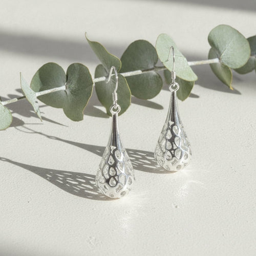 Ambre Silver Earrings