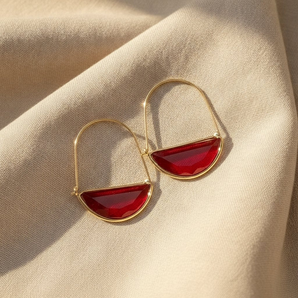 Ambre Crystal Earrings