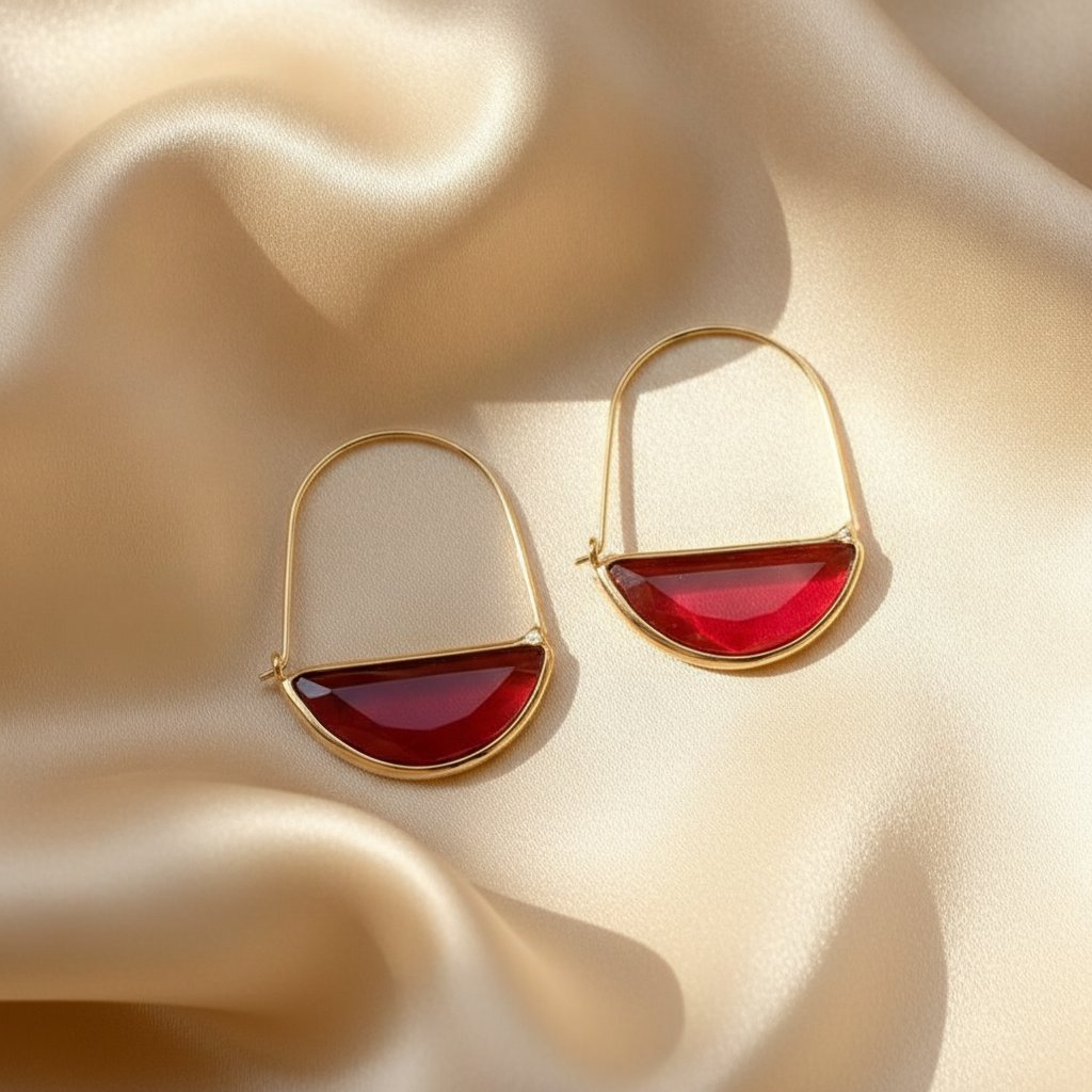 Ambre Crystal Earrings