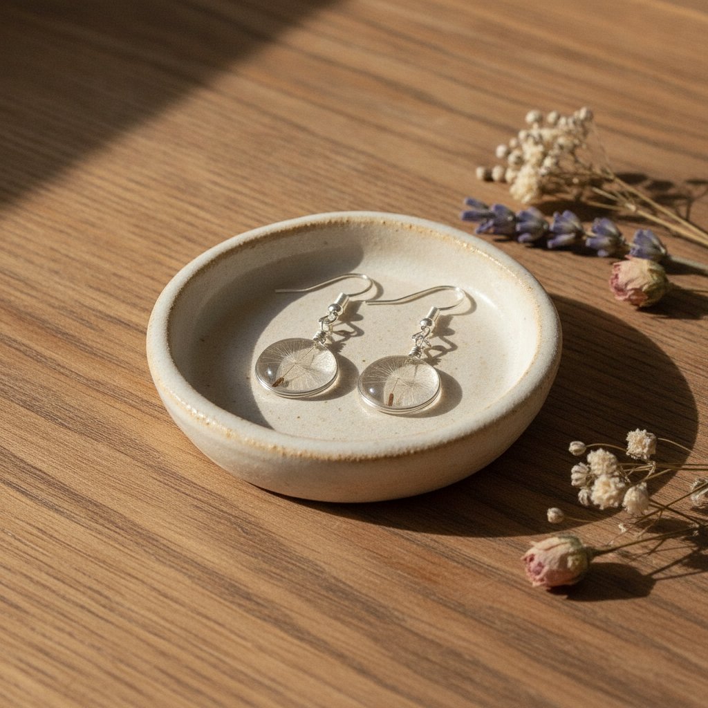 Ambre Vintage Earrings