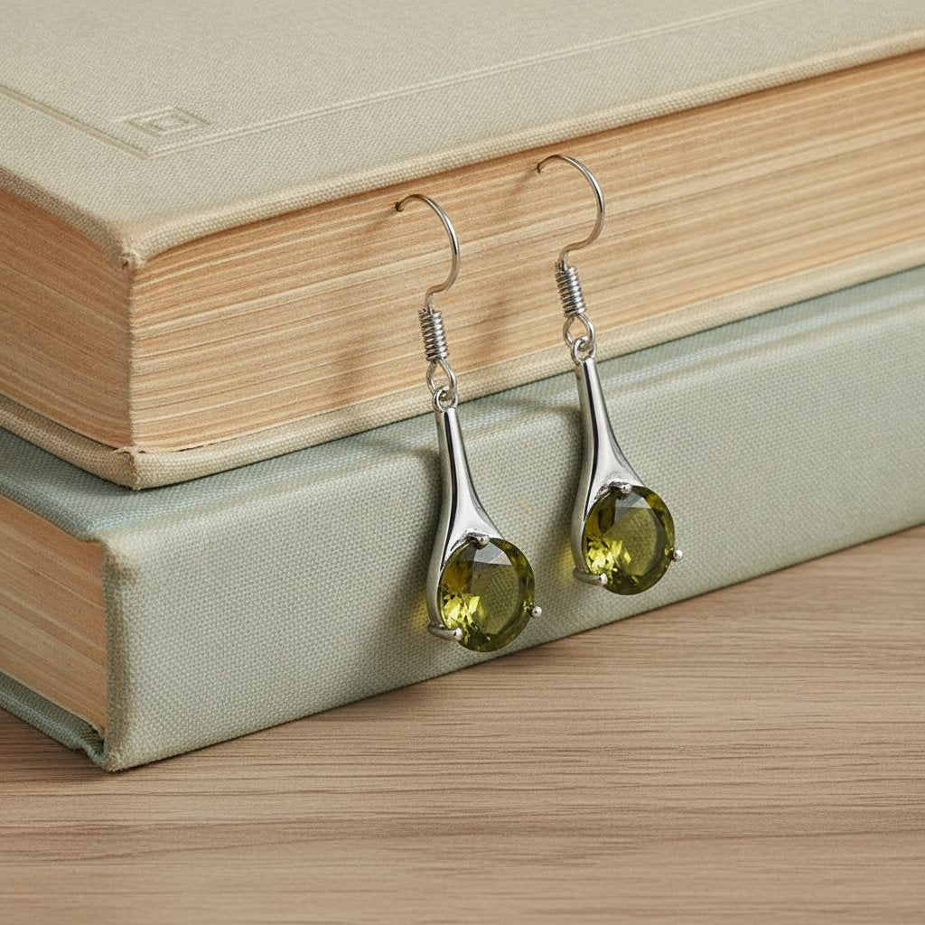 Ambre Crystal Earrings