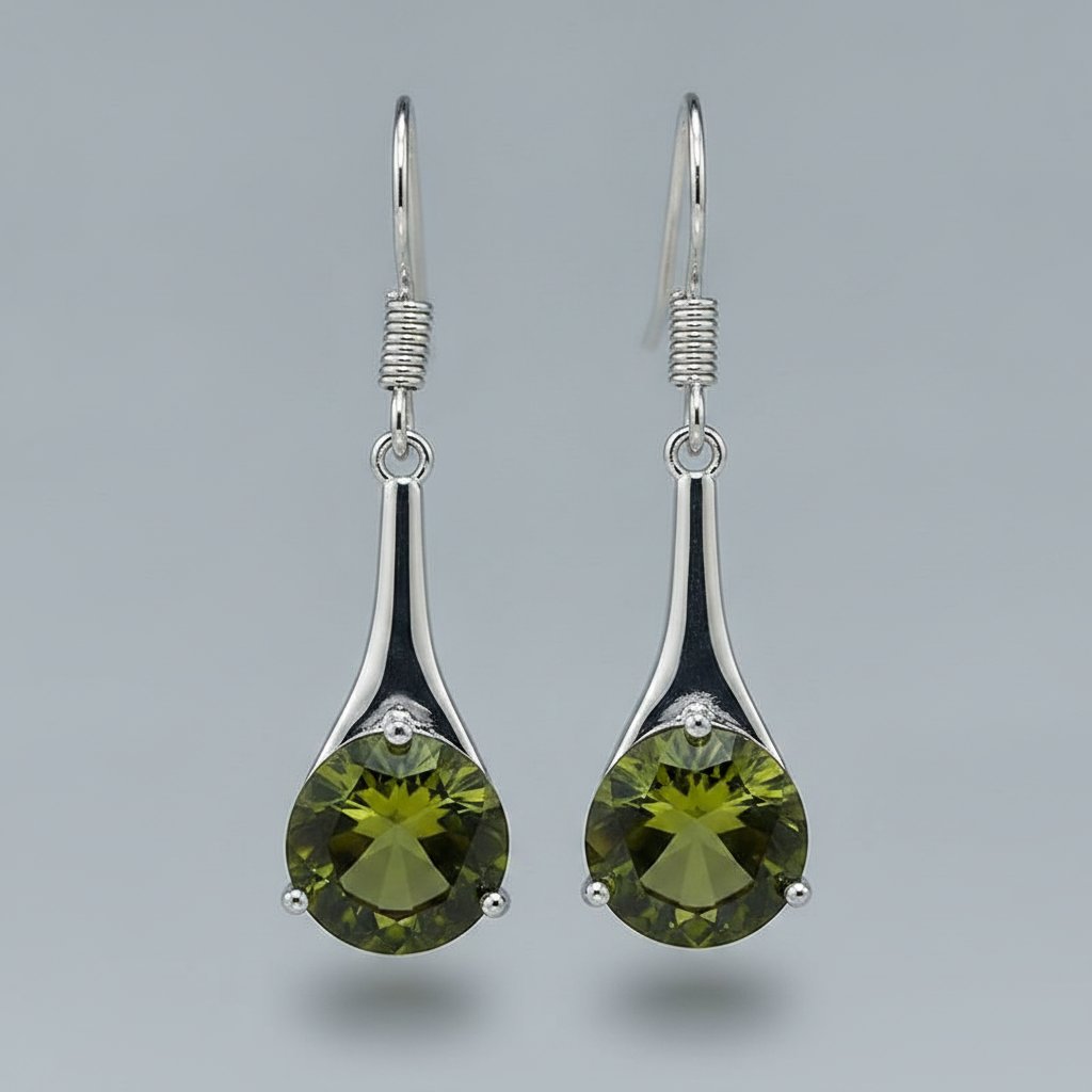 Ambre Crystal Earrings