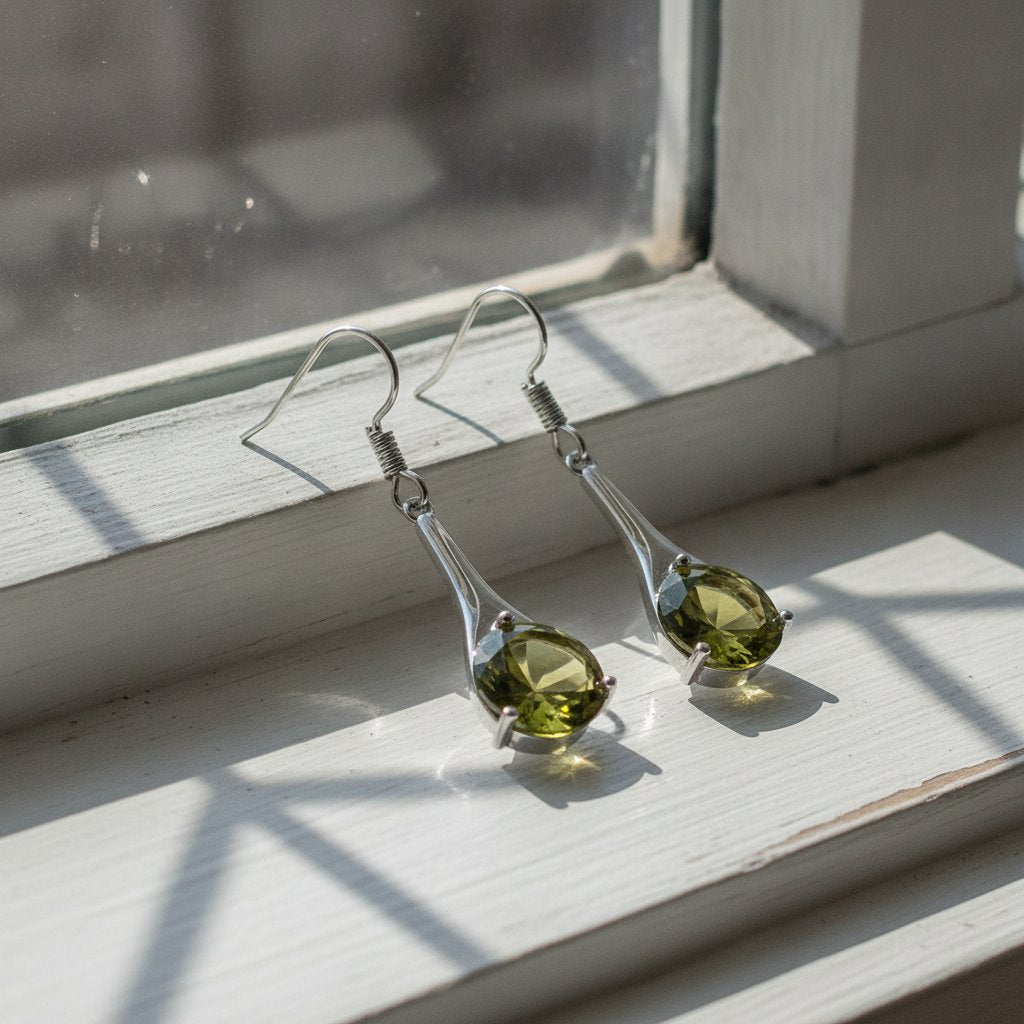 Ambre Crystal Earrings