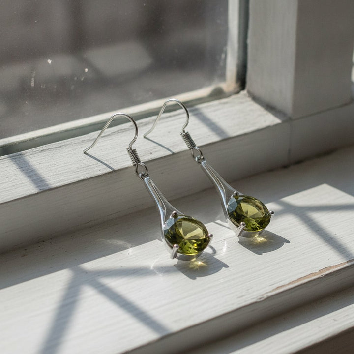 Ambre Crystal Earrings