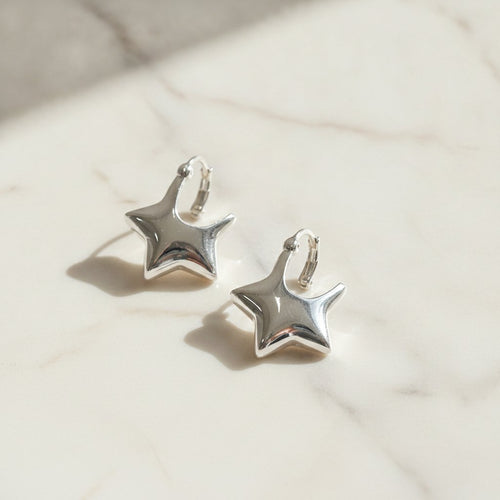 Ambre Silver Earrings