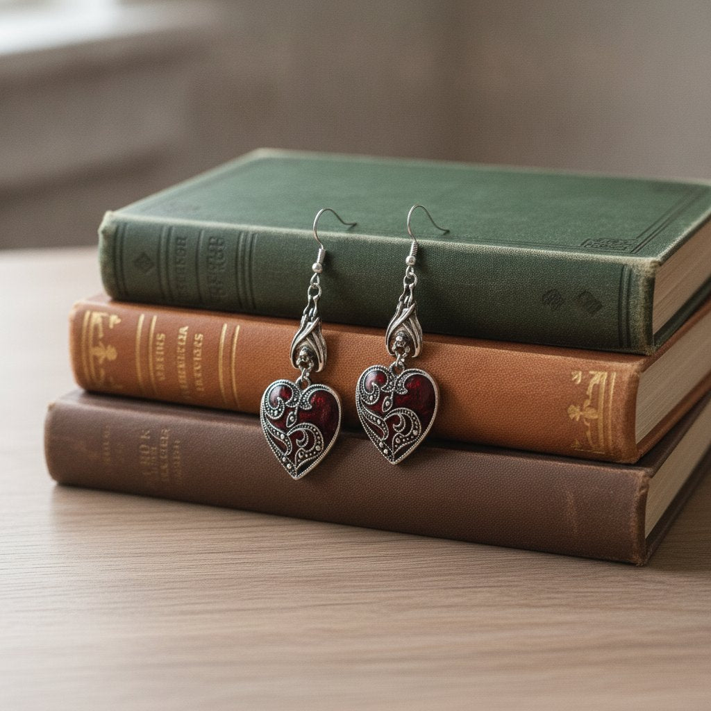 Ambre Vintage Earrings
