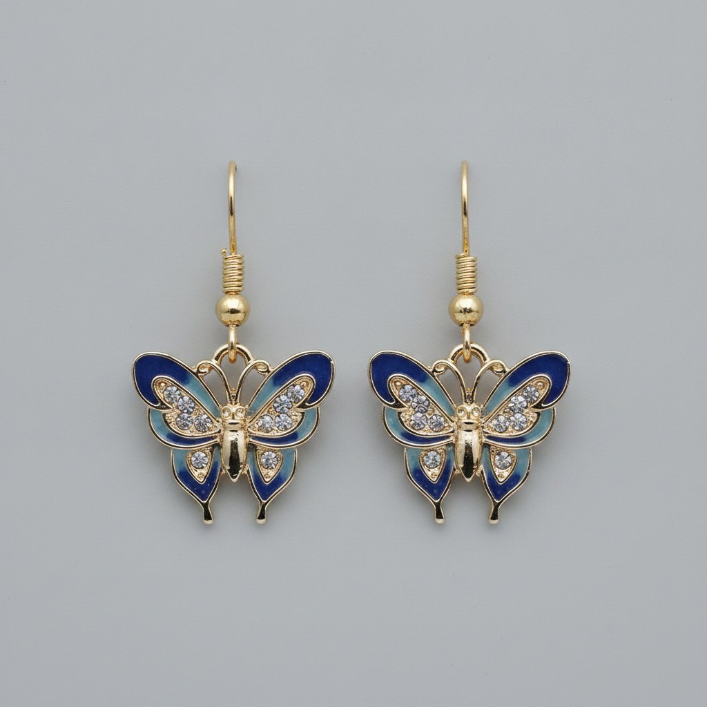 Ambre Vintage Earrings