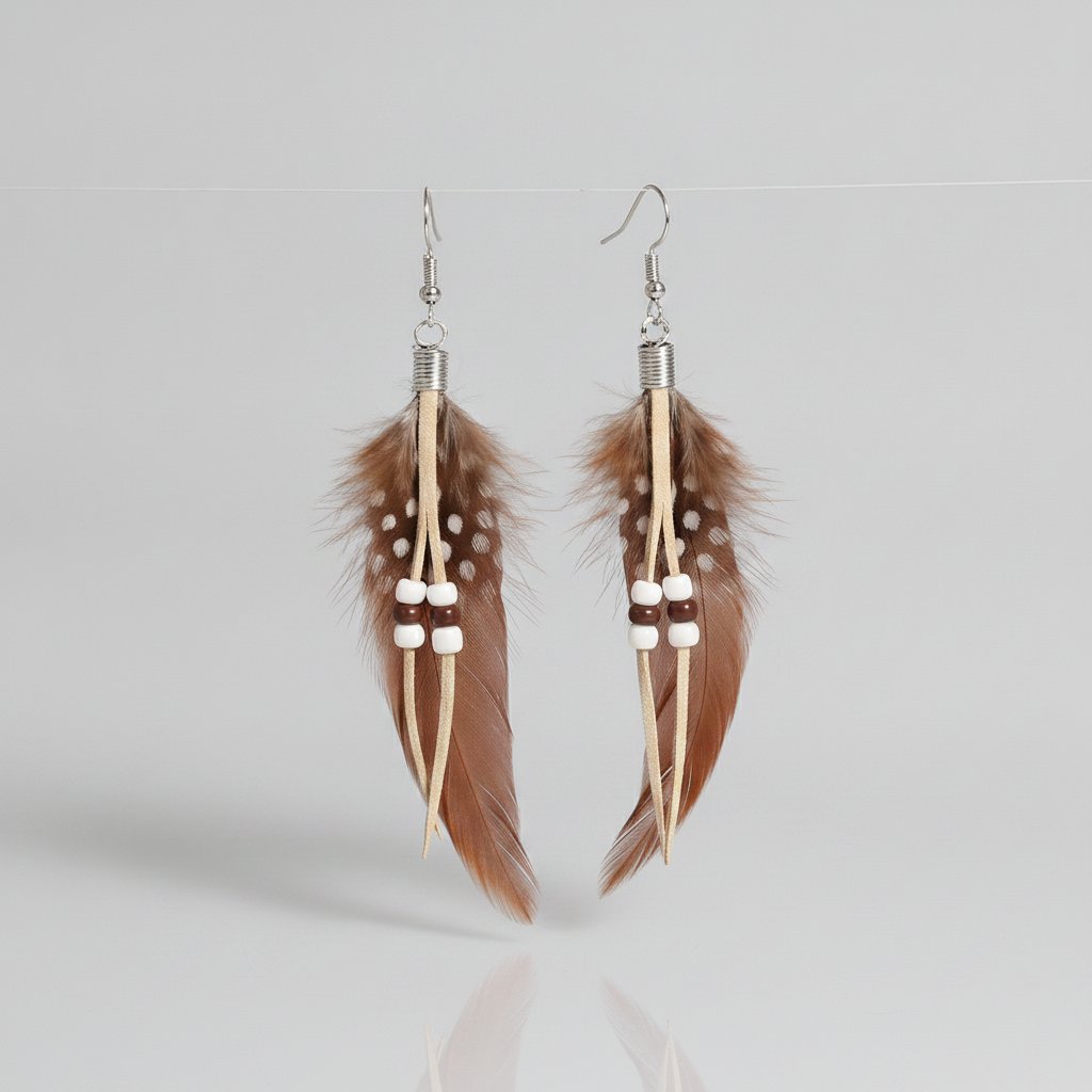 Ambre Vintage Earrings