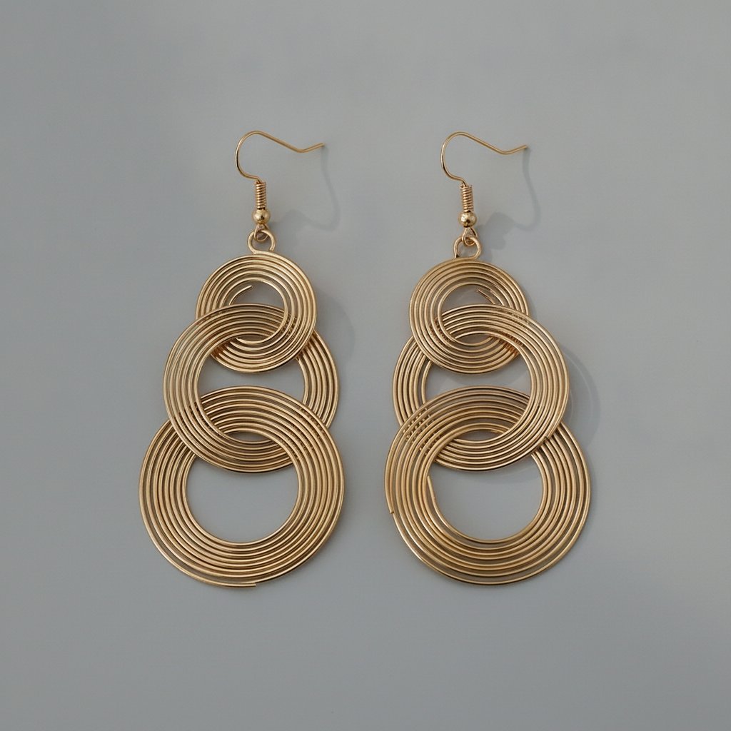 Ambre Gold Earrings