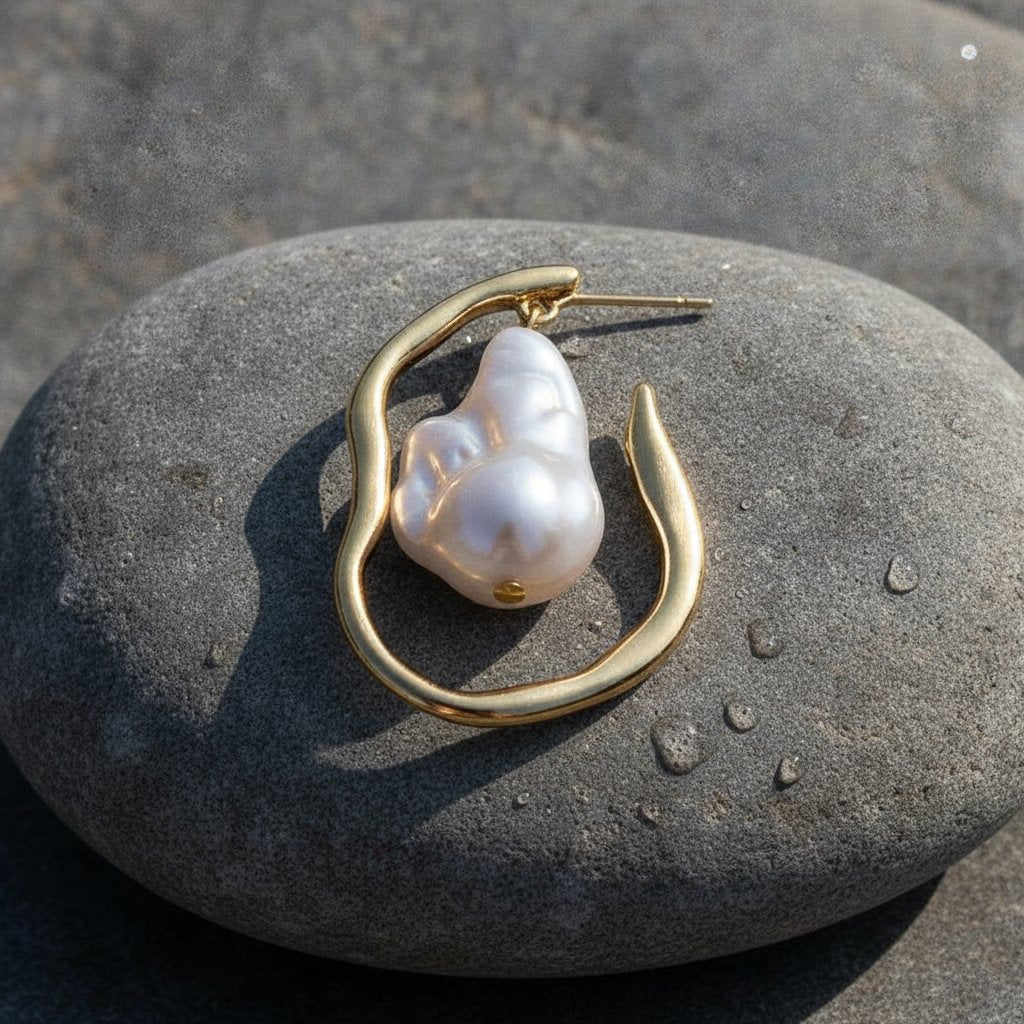 Ambre Pearl Earrings