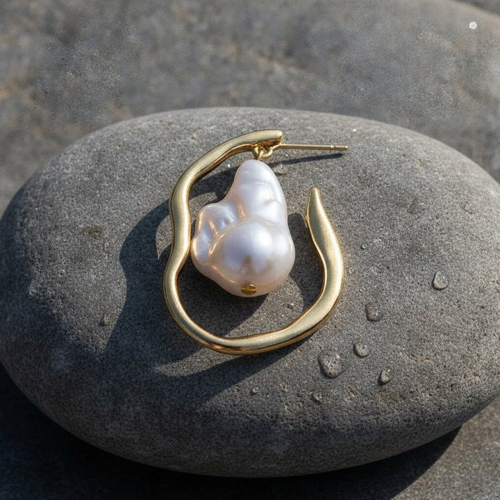 Ambre Pearl Earrings