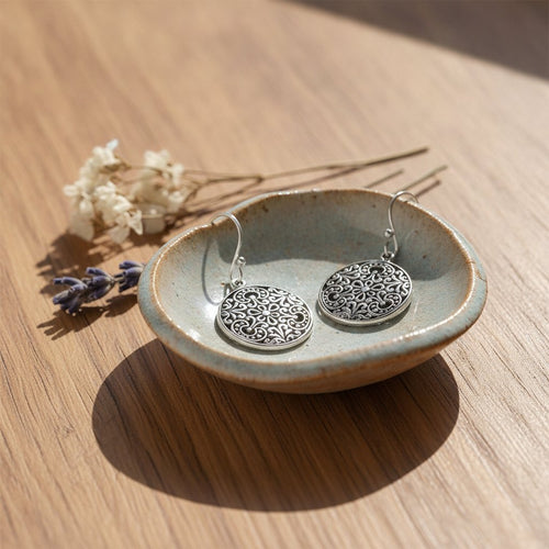 Ambre Silver Earrings
