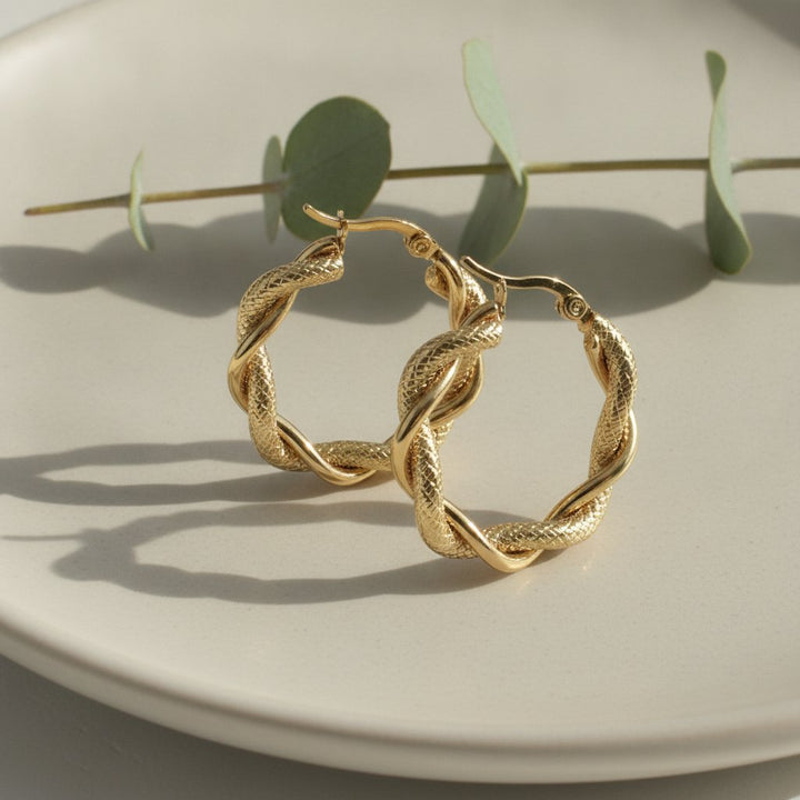 Ambre Gold Earrings