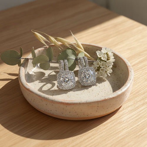Ambre Silver Earrings