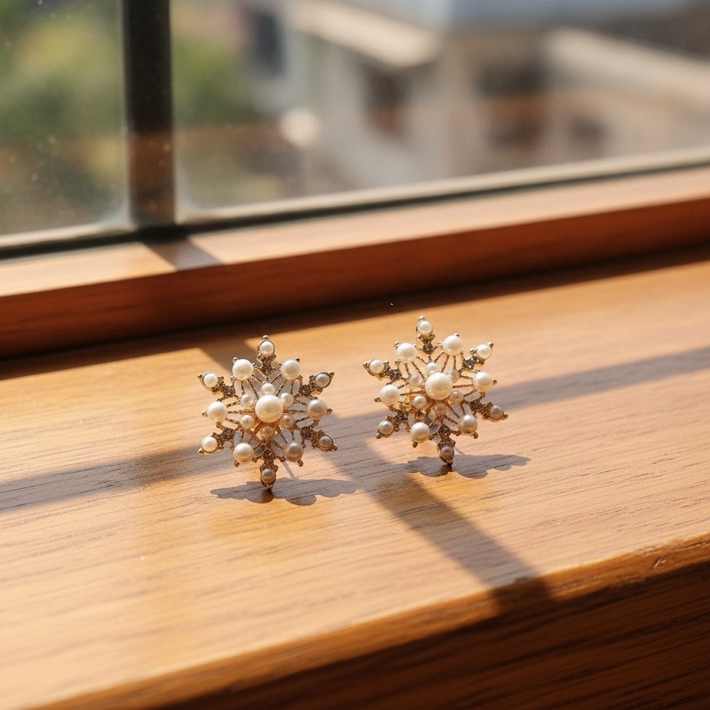 Ambre Pearl Earrings