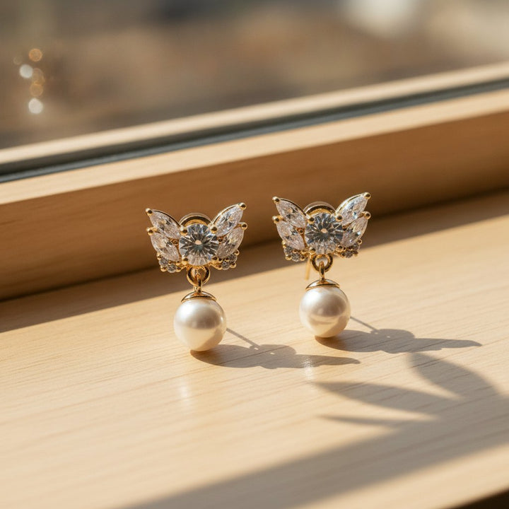 Ambre Pearl Earrings
