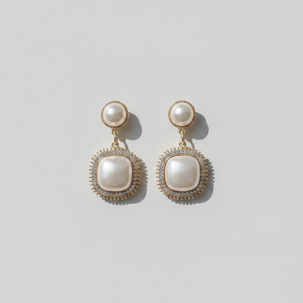Ambre Pearl Earrings