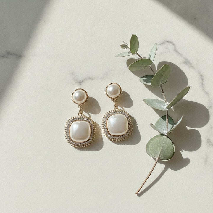 Ambre Pearl Earrings