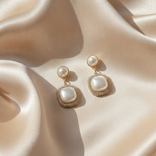 Ambre Pearl Earrings