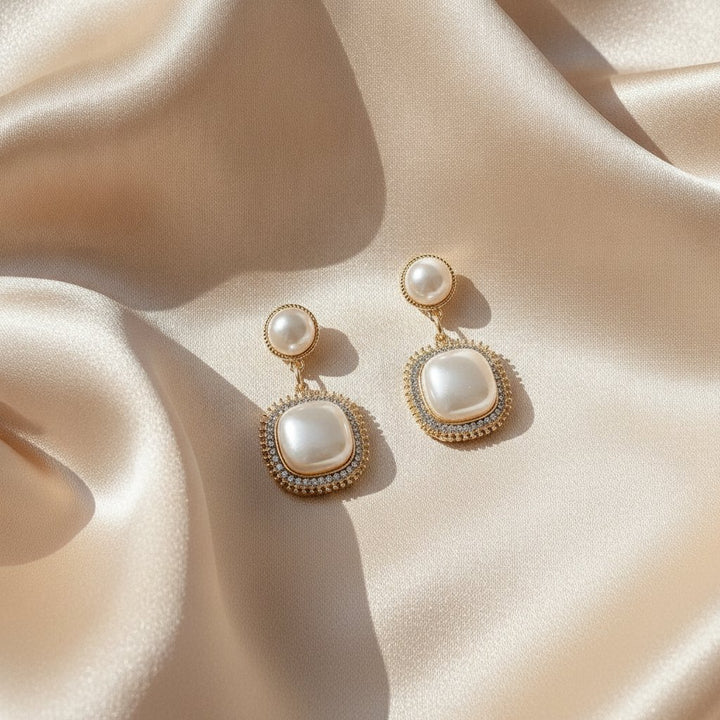 Ambre Pearl Earrings