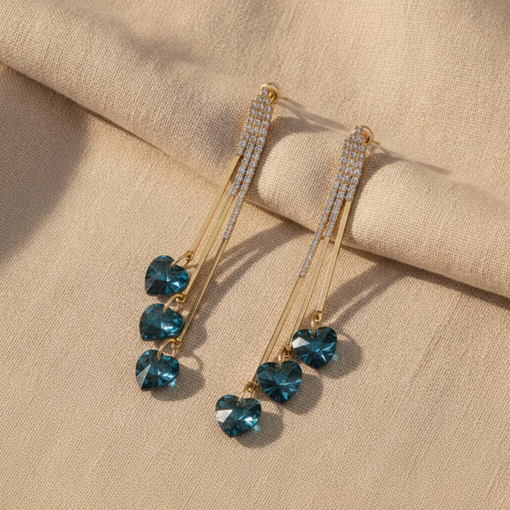 Ambre Crystal Earrings