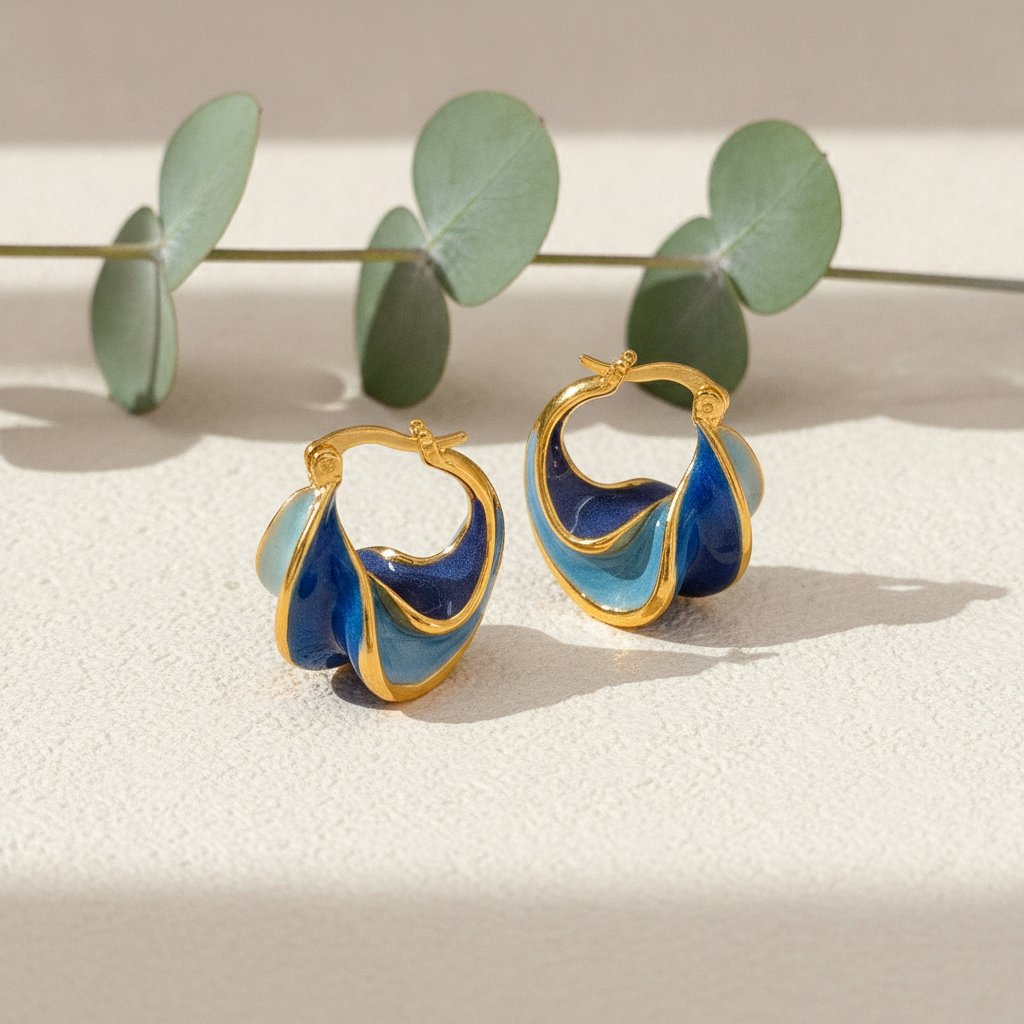 Ambre Vintage Earrings