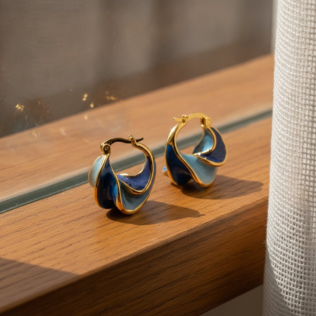 Ambre Vintage Earrings