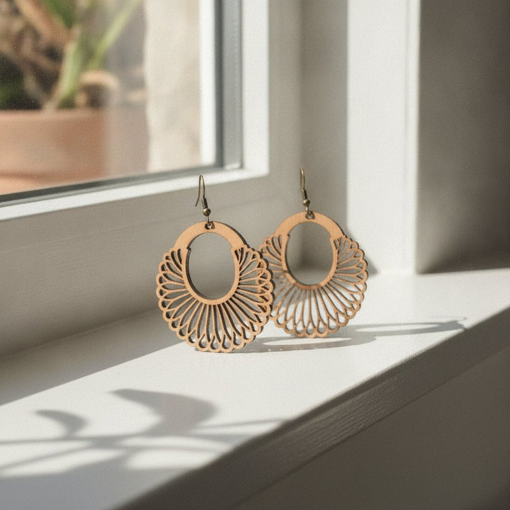 Ambre Vintage Earrings