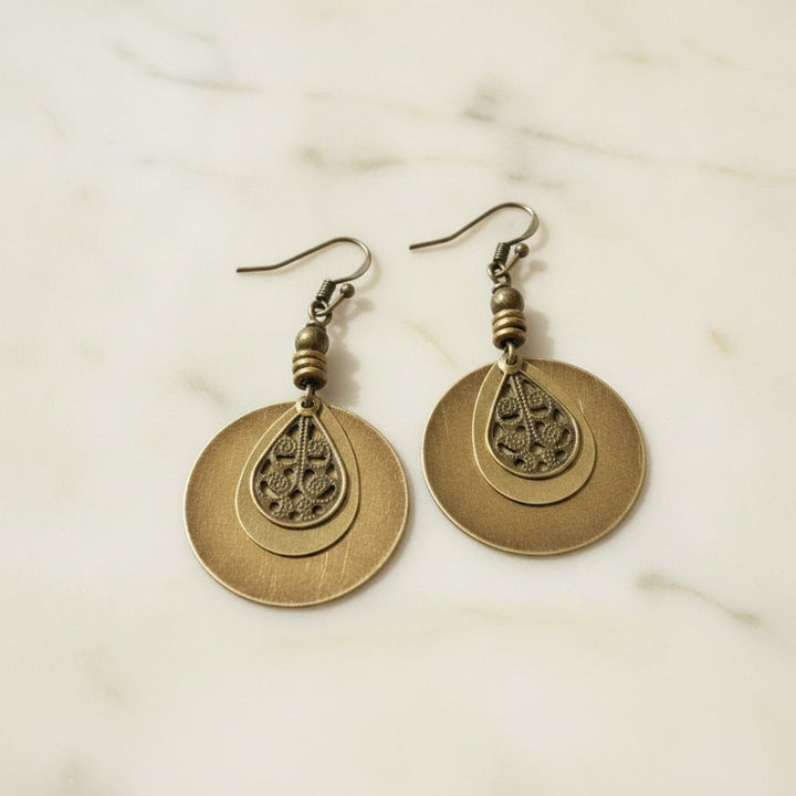 Ambre Gold Earrings
