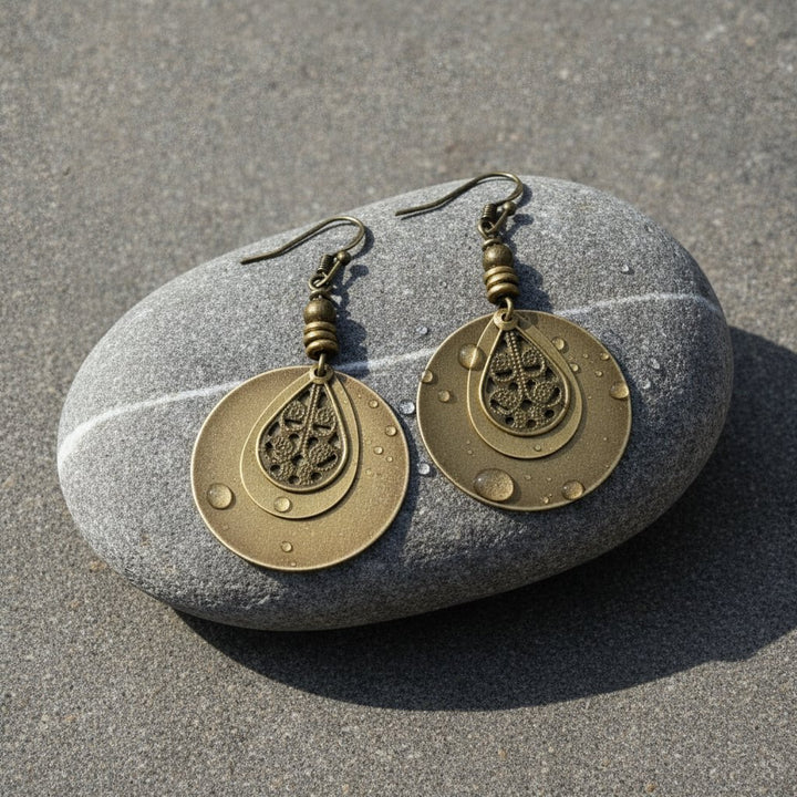 Ambre Gold Earrings