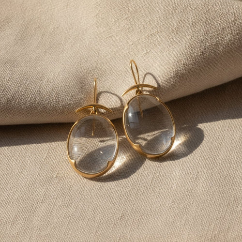 Ambre Crystal Earrings