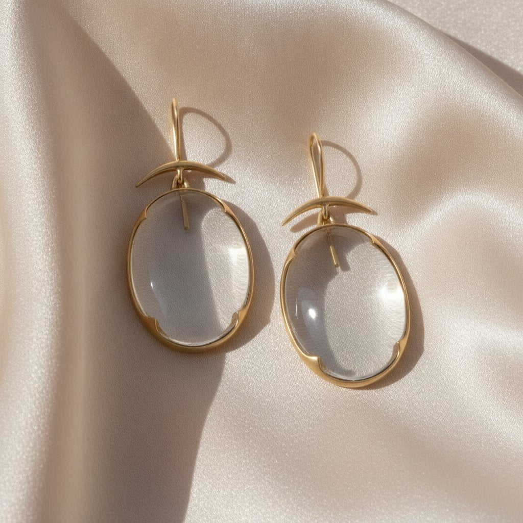 Ambre Crystal Earrings