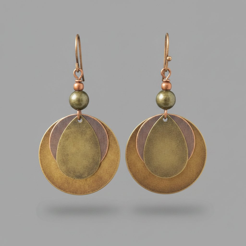 Ambre Gold Earrings