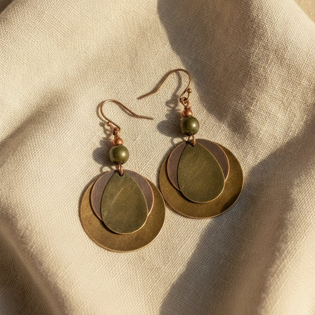 Ambre Gold Earrings