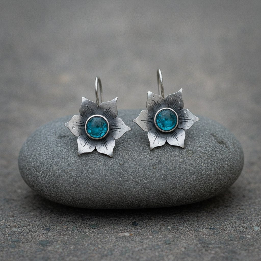 Ambre Crystal Earrings