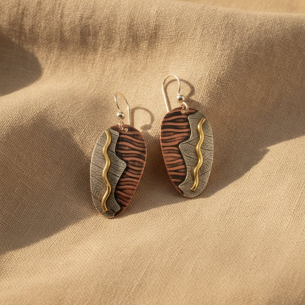 Ambre Vintage Earrings